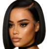 Natural Color Sleek Bob