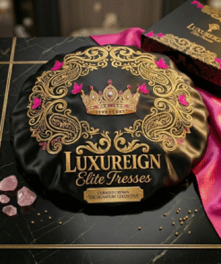 LUXUREIGN SIGNATURE SILK BONNET