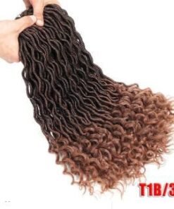 Faux Locs Crochet Ombre Synthetic Braiding Hair