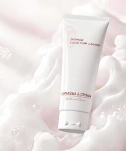 Snowkiss Amino Acid Cloud Foam Cleanser - Gentle Deep Pore Face Wash For Sensitive Skin - 35 Percent Amino Acid Formula - Hydrating And Non-Stripping